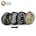 Giyotin 4 Piece Spice Herb Grinder with Pollen catchers includes Travel bag. 2.2
