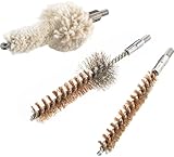 Hoppe's 5.56mm/.223cal AR Rifle Brush Multi-Pack (Chamber Brush, Chamber Mop, Bore Brush) (Sports)