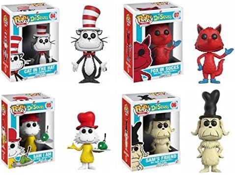 Pop! Books: Dr. Seuss Vinyl Figures Set of 4