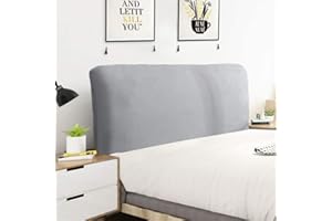 VEAIA Slipcover Cover Bed Headboard Queen/King/Full Size Stretch Super Soft Comfotable Headboard Cover Washable Anti-Dirty Headboard Protector (Color : G, Size : Queen)