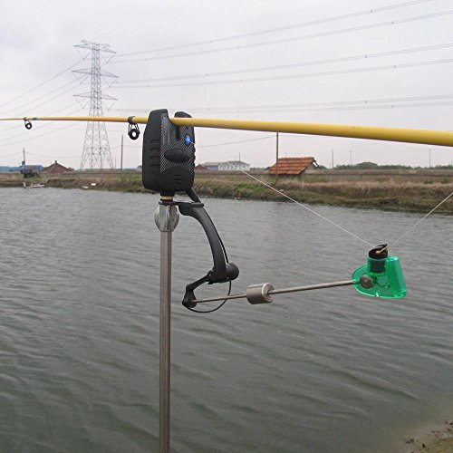 Docooler Wireless Digital Fishing LED Alarm Set 2 Angeln Bissanzeiger + 1 Empf?nger in der Rechtssache Carp Fishing… – Bild 6