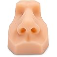 Ultrassist Soft Silicone Nose Model for Practicing Suture, Silicone Flexible Model for Jewelry Display, Rubber Nose for Teaching Instructions