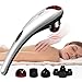 Handheld Deep Tissue Massager Vibration Percussion Massage Machine for Muscles Back Neck Shoulder Leg- Hand Held Electric Back Massager for Neck and Back Full Body Pain Relief and Relaxation