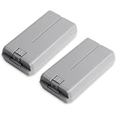 POWERION 2 Pack Mini 2 Series Intelligent Flight Battery for DJI Mini 4K, Mini 2 SE, Mini 2, Mini SE with Extended Capacity 2400mAh-7.7V Max.31 Mins Flying for Drone Replacement