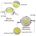 Chanzon 5 pcs High Power Led Chip 5W Infrared (IR 940nm / Input 1200mA / DC 1.2-1.4V / 5 Watt) SMD COB Light Emitter Diode Components 5 W Night Vision Bulb Lamp Beads for DIY Lighting / CCTV Cameras