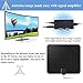 TV Antenna Amplified HD Digital TV Indoor Antenna Support 4K 1080P with Adjustable Amplifier Signal Booster 60-120 Miles Range Digital Antenna for HDTV Free View Channels