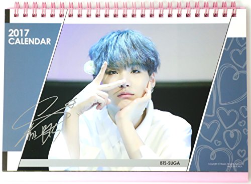 Bangtan boys bts 2017-2018 desk calendar (bts-suga) wit…