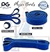 Pull Up Assistance Bands - Best Resistance Loop Bands Set for Pullup Assist, Muscle Toning, Stretching, Legs Glutes Crossfit Physical Therapy Pilates & Yoga - Home Gym - 1 Blue