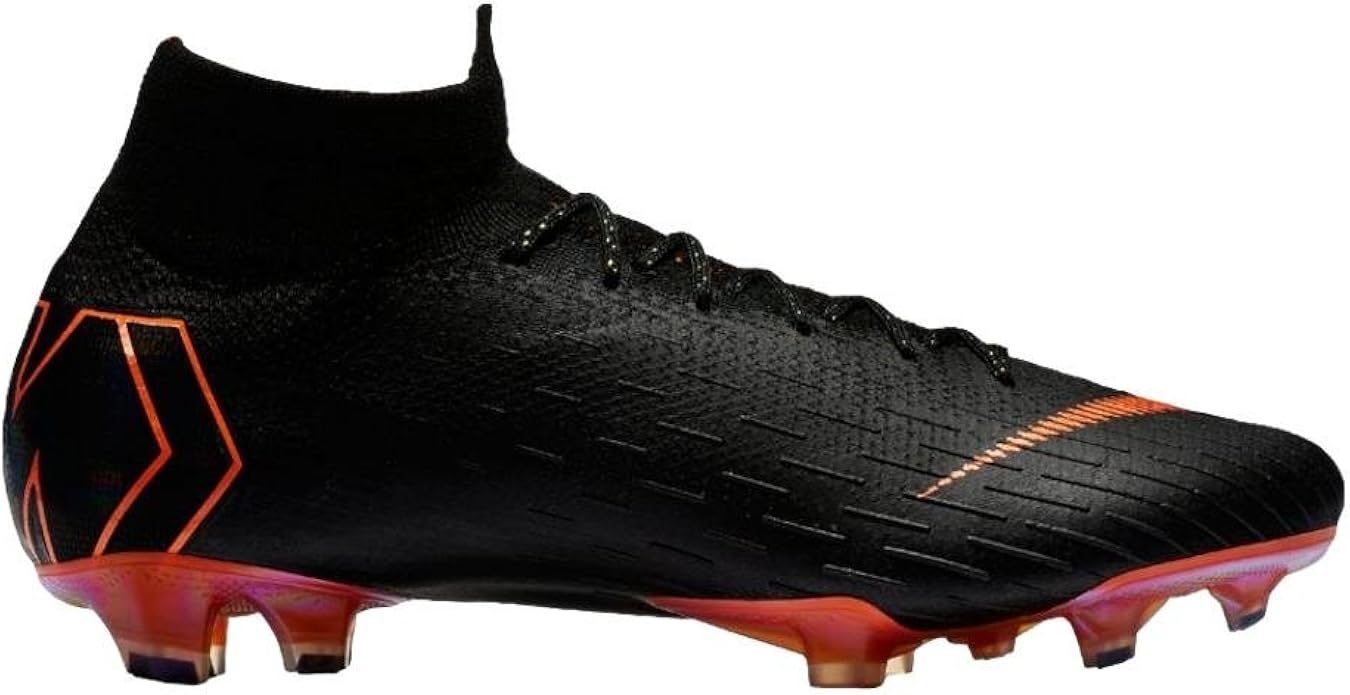 Amazon.com | Nike Mercurial Superfly 6 Elite FG Cleats [Black] (8) | Soccer