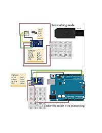 hiletgo ESP8266 ESP-01 esp01 Serial Junta de Desarrollo módulo inalámbrico transceptor inalámbrico WiFi LWIP AP + STA