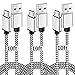 Micro USB Cable, 10ft 3 Pack Extra Long Charging Cord Nylon Braided High Speed Durable Fast Charging USB Charger Android Cable for Samsung Galaxy S7 Edge S6 S5,Android Phone,LG G4,HTC primary