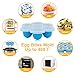 BAYKA Pressure Cooker Accessories Set, Compatible with Instant Pot 5, 6, 8 Qt, Steamer Basket, Springform Pan, Bites Molds, Egg Rack, Mini Mitts, 5,6,8