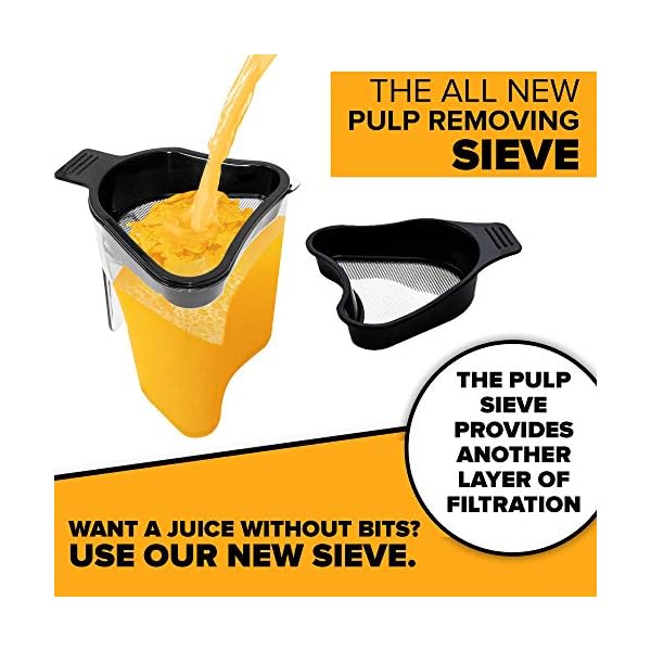 Powerful-Masticating-Juicer-for-Whole-Fruits-and-Vegetables-Fresh-Healthy-Juice-Sorbet-Ice-Cream-Wide-Mouth-75mm-Feeding-Chute-BPA-Free-240-Watt-Cold-Press-Black-Stainless-Steel-Fridja-f1900 FRIDJA Powerful Masticating Juicer for Whole Fruits and Vegetables, Fresh Healthy Juice, Sorbet, Ice Cream, Wide Mouth…