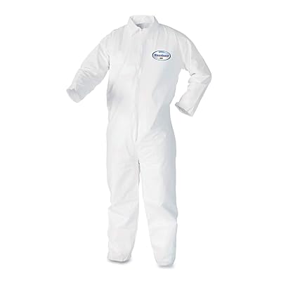 XL Coveralls 25 Per Case Disposable Polypropylene Coveralls, Open ...