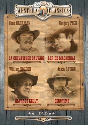 Columbia Western Classics - La Chevauchée Sauvage + L'or De Mackenna + Alvarez Kelly + Géronimo