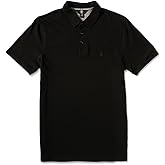 Volcom Men's Wowzer Modern Fit Polo Black