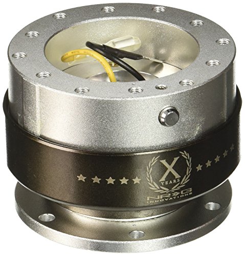 NRG Innovations SRK-200SL Quick Release (Silver Body/Titanium Chrome Ring)