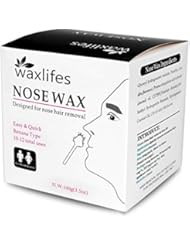 OAKEER Men Nose Wax Hair Removal Nose Wax Kit Wax Beans Home Nose Hair Removal Newï¼Œ40 Accessories