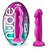 Blush Novelties Real Nude Suko Dildo, Violet, 14.7 Ounce