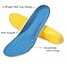 Shoe Insoles, Orthotic Insoles, Memory Foam Insoles Providing Great Shock Absorption and Cushion, Best Insoles for Men and Women for Everyday Use (S)