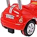 Costzon Kids Ride On Push Car, Toddler Scooter with Sound & Light Christmas Gift (Red)