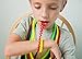 Chewable Jewelry Large Coil Necklace - Fun Sensory Motor Aid - Speech and Communication Aid - Great for Autism and Sensory-Focused Kids 8 Pack 4 Colors