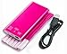 USB Rechargeable Hand Warmer Sleeve, Pocket Size Hand Warmer (Pink)