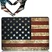 For Macbook Pro 13-inch Case 2017 & 2016 Release, iZi Way USA Flag Hard Shell Cover for Newest Macbook Pro 13