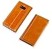 iPulse ipulse-sss8p-cog-vd Galaxy S8 Plus Flip Case Journal Series Italian Full Grain Leather Handmade Wallet Case for Samsung Galaxy S8 Plus Built-in Stand, Card Slots Holder - Cognac