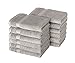 SALBAKOS - Premium Washcloths 12 Pack Set, 100% Turkish Cotton, Highly Absorbent & Quick Dry, Face Towels Wash Cloths for Hotel, Spa & Gym | 13