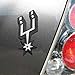 NBA - San Antonio Spurs Molded Chrome Emblem