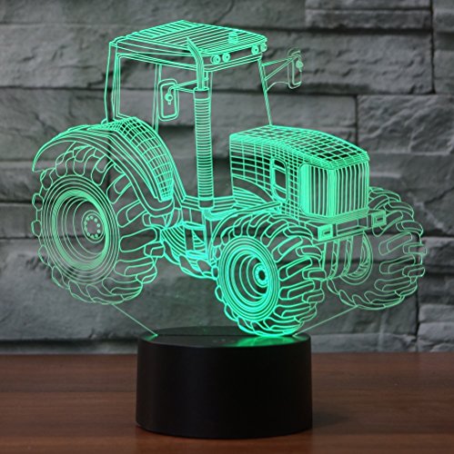 Tractor hologram lamp