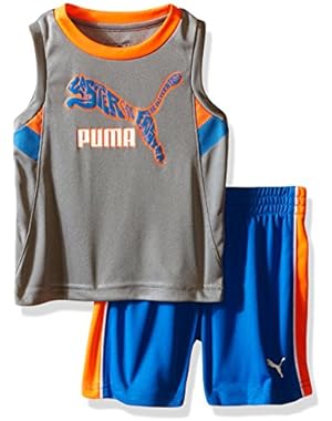 Baby Boys Active Tank and Short Set