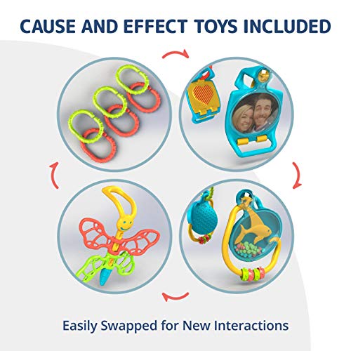 Nurture Smart Crib Gym & Floor Activity Gym for Baby Crib Toys for