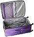 DELSEY PARIS Sky Max Softside Expandable Luggage with Spinner Wheels, Purple, Checked-Large 29 Inch