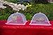(4pk) 16 inch Collapsible Mesh Food Cover Tent Umbrella Set with Storage Bag - Reusable Covers Protect from Flies and Bugs - Best Net Protector for Outdoor BBQ Party Picnic Wedding and Easily Fold Up