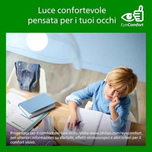 LED Lampadina Goccia Classe A Ultra Efficiente a Risparmio Energetico, Vetro Smerigliato, 60W, E27, Luce Bianca Calda, Non Dimmerabile