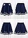futurino Women's Sweet Cat Paw Embroidery Pleated Mini Skirt with 2 Suspender