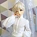 9-10 Inch 1/3 High-Temperature Wig Boy Man Short Blonde BJD Doll Hair Wigs with Bangs Fashion Stylish Hair