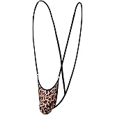 ChiaoLezhee Mens Sexy Thongs Underwear Fits 32-48, Mankini G String For Men, One Piece Lingerie Man Male