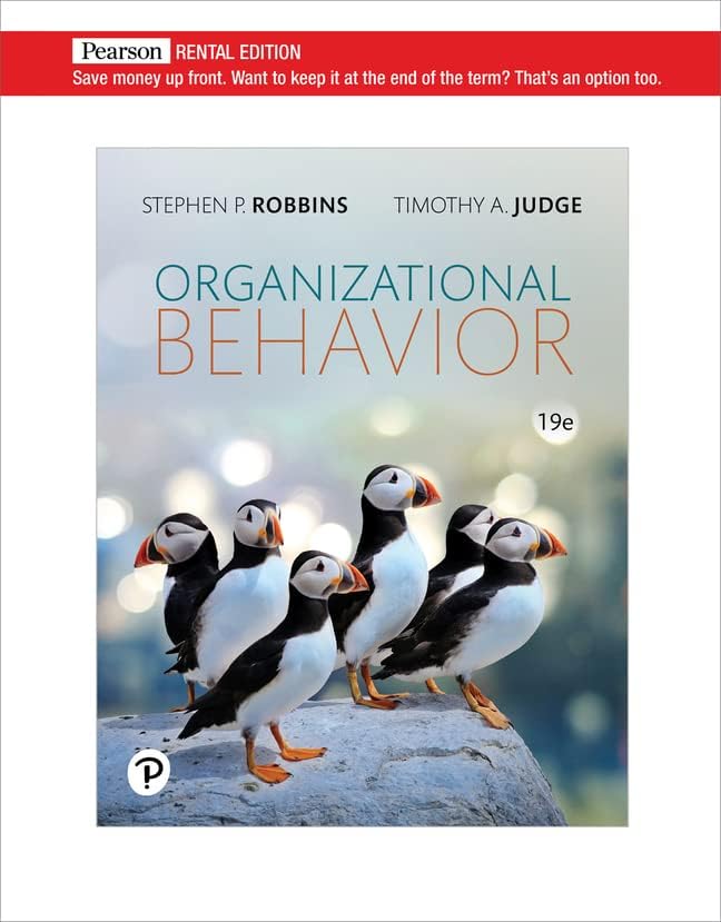 Amazon.com: Organizational Behavior by OpenStax (paperback version