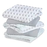 aden by aden + anais Musy Squares, Baby Star, 5 count