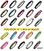6 Pack Glitter Headbands U PICK all COLORS by Kenz Laurenz - Elastic Stretch Sparkly Fashion Headband for Teens Girls Women Softball Pack Volleyball Basketball Sports Teams Set Hair Accessories Store