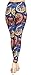 VIV Collection Regular Size Printed Brushed Leggings (Mystic Festival S2)