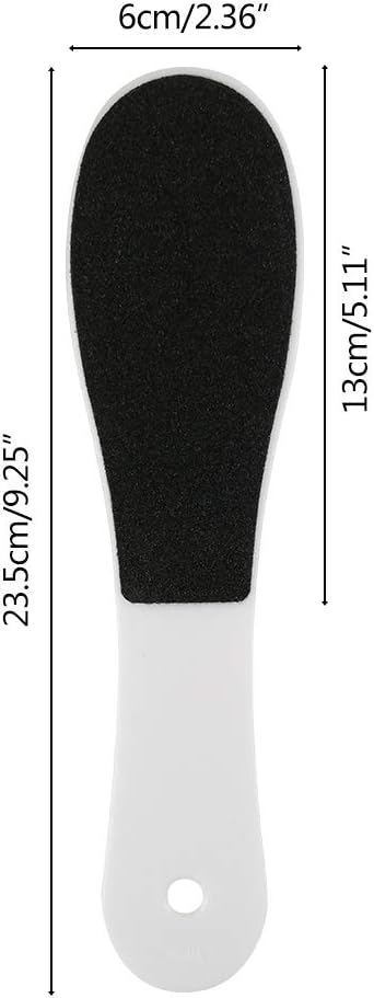 Rainmae Foot Files for Hard Skin,8 Packs Double-Sided Foot Rasp File and Callus Hard Skin Remover for Wet and Dry Cracked Feet(White) - Image 3