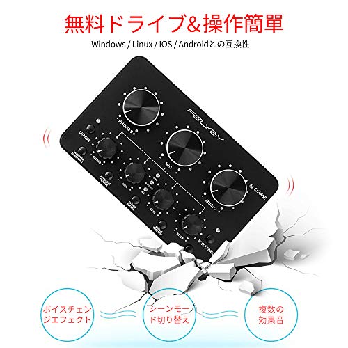 Recording Condenser Microphone, FELYBY Professional Studio Cardioid Mic