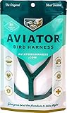 The AVIATOR Pet Bird Harness and Leash: Mini Green