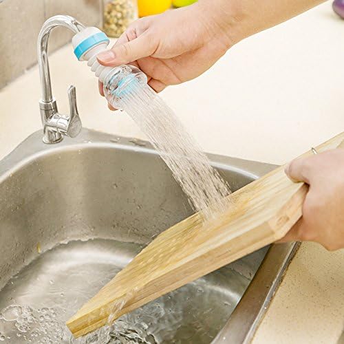 LVEDU Tap Extender Water Saver Kitchen Washing Fruit Faucet Extender Children Wash Hands Baby Tubs Guide Groove