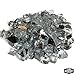 Midwest Hearth Diamond White Reflective Fire Pit Glass 1/2-Inch (10-Pound Jar)