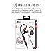 MEE audio X7 Stereo Bluetooth Wireless Sports in-Ear Headphones Red (EP-X7-RDBK-MEE)